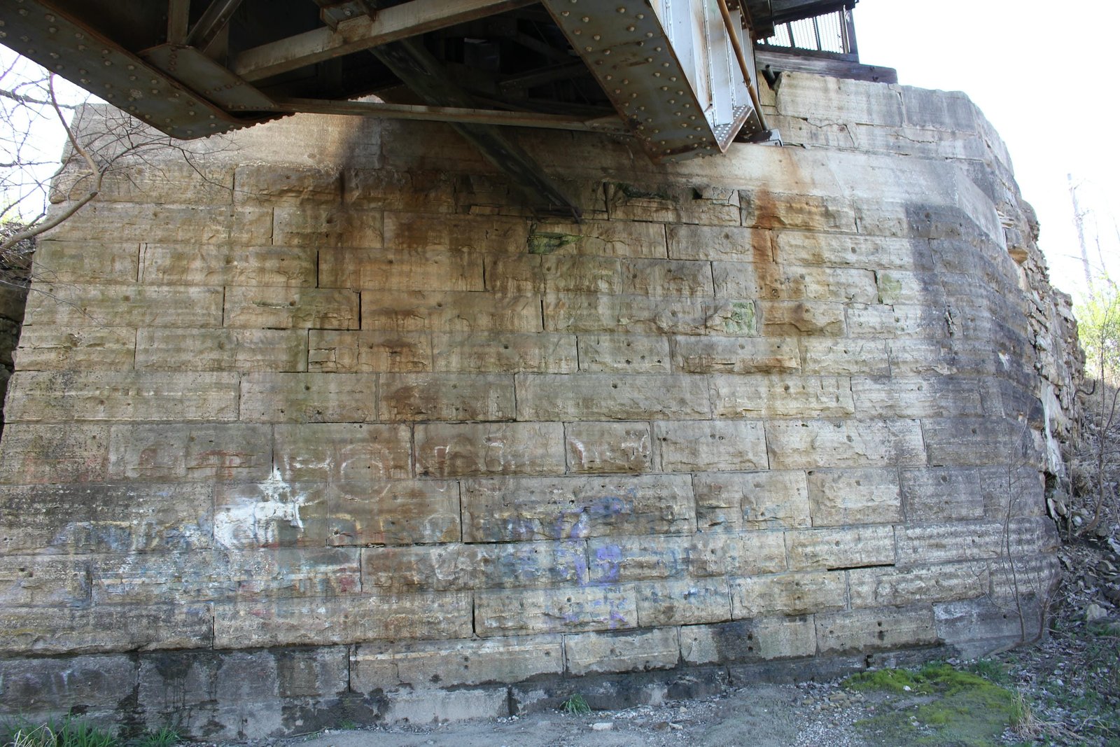 West abutment